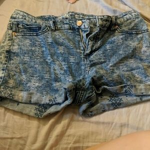 Jean shorts